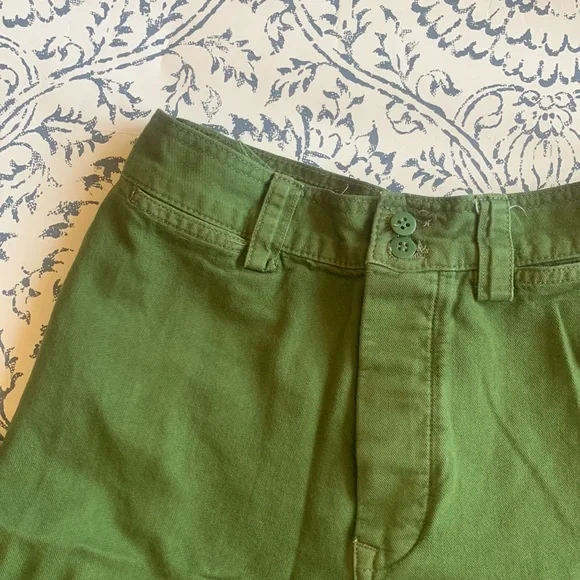 free people army green culottes - Picture 2 of 4